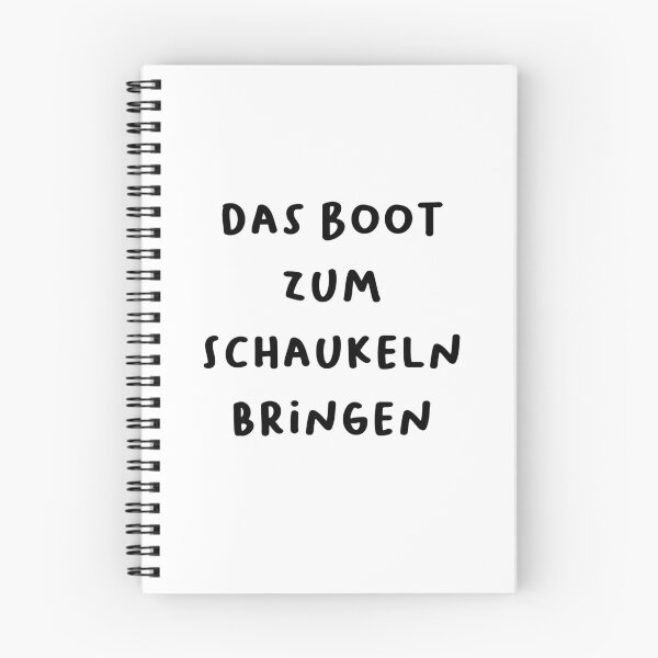 Artikelvorschau, Das Boot zum Schaukeln bringen – German Bold Statement Design entworfen und verkauft von RM-Journey.
