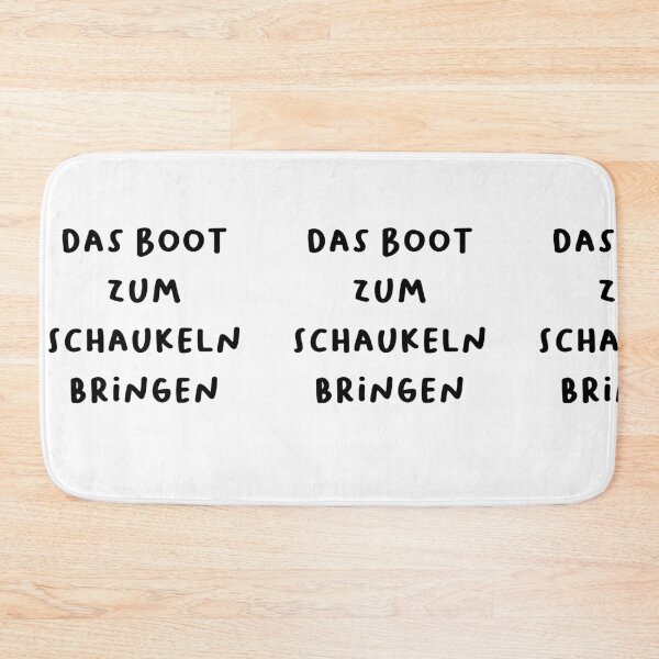 Artikelvorschau, Das Boot zum Schaukeln bringen – German Bold Statement Design entworfen und verkauft von RM-Journey.