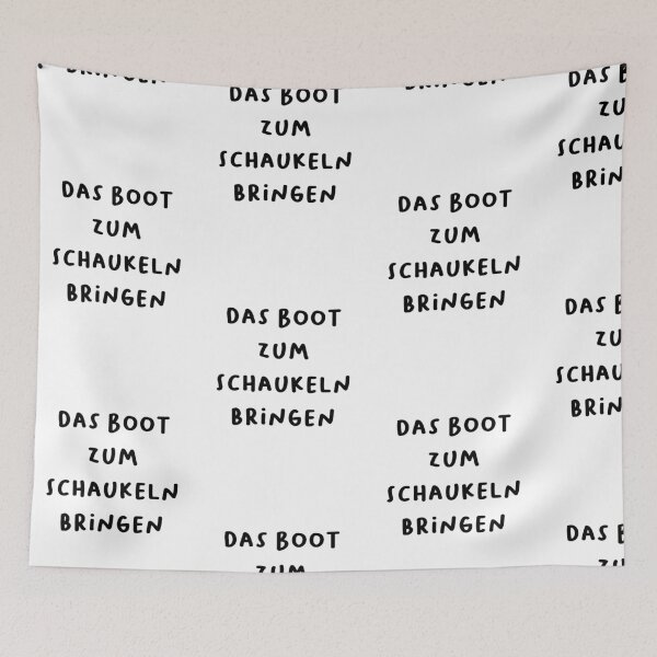Artikelvorschau, Das Boot zum Schaukeln bringen – German Bold Statement Design entworfen und verkauft von RM-Journey.