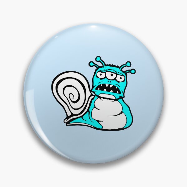 Item preview, Snail Alien Monster Horror Halloween Extraterrestrial 3 Eyes designed and sold by shirt-o-mat.
