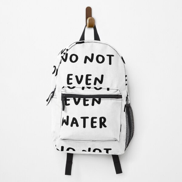 Item preview, No not even water - Funny Strict Diet or Fasting Joke Design designed and sold by RM-Journey.