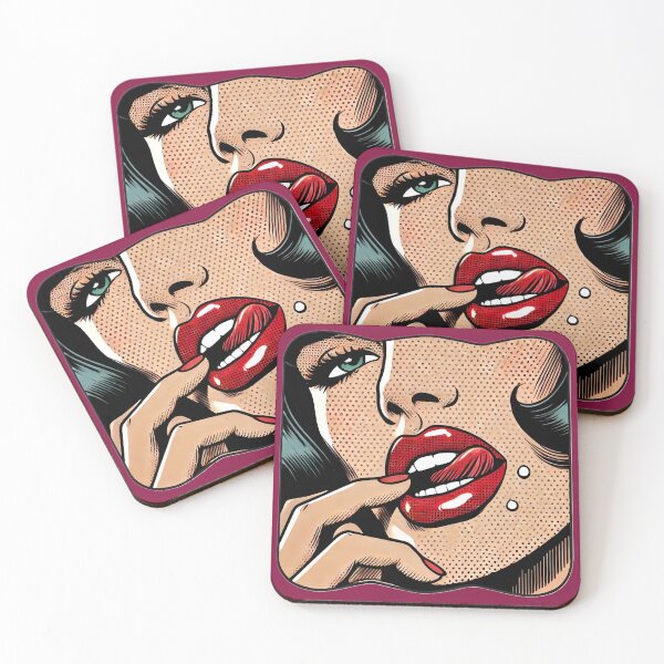 Item preview, Seductive Pop Art Woman designed and sold by PinUpPizzazz.