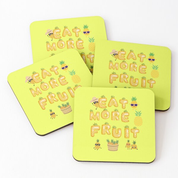 Item preview, Eat more pineapple and fruit designed and sold by seahorse crossing.