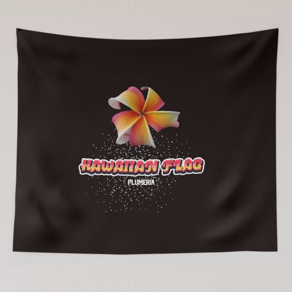 Item preview, Hawaiian Flag Plumeria Flower Design designed and sold by Diane Gotti.