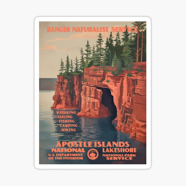 Item preview, Apostle Islands National Lakeshore designed and sold by Backyard Adventures.