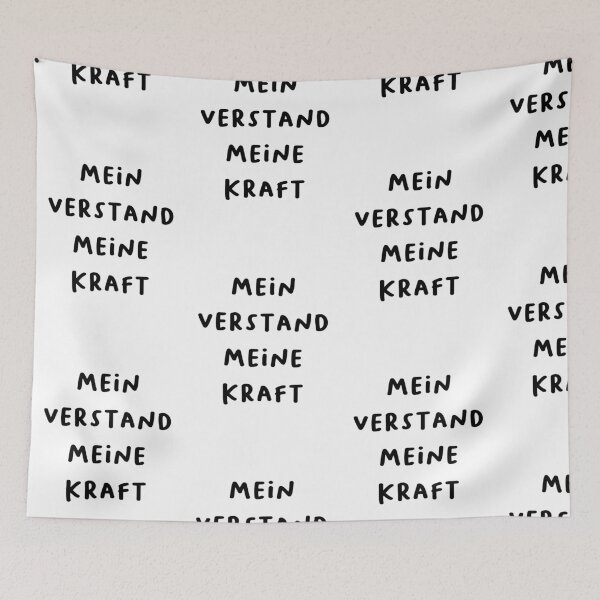 Artikelvorschau, Mein Verstand meine Kraft - Deutsches Empowerment-Zitat-Design entworfen und verkauft von RM-Journey.