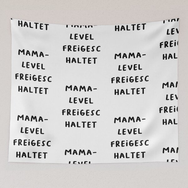 Artikelvorschau, Mama-Level freigeschaltet - Lustiges deutsches Gamer Mom Design entworfen und verkauft von RM-Journey.