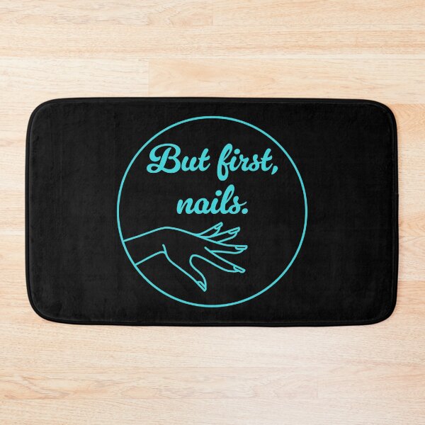 Item preview, But First, Nails - Turquoise designed and sold by sillyjess.