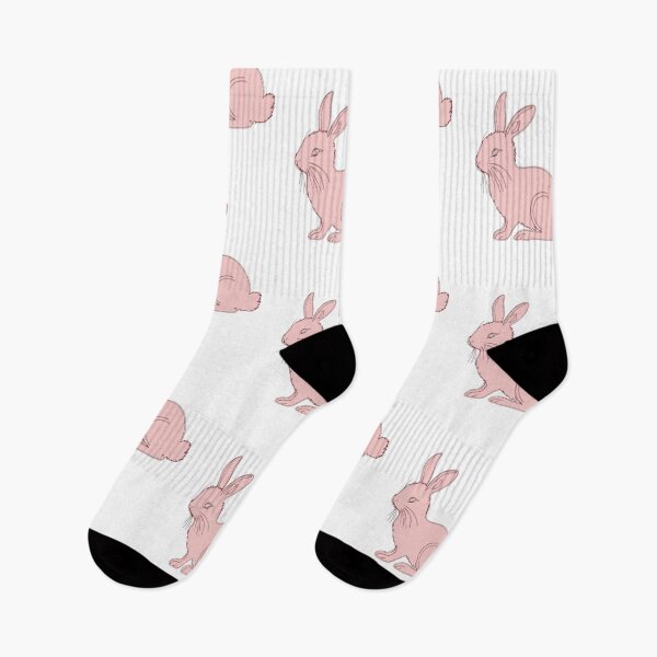 Item preview, Pink Rabbit - Cute Minimalist Animal Design designed and sold by RM-Journey.