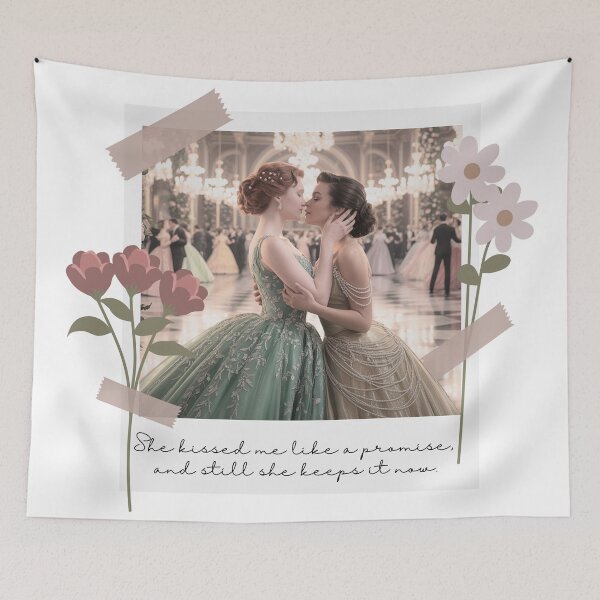 Item preview, Kissed Me Like a Promise designed and sold by Kristy's Charmed Arts.