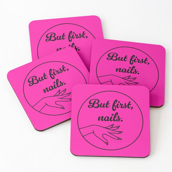 Item preview, But First, Nails - Black designed and sold by sillyjess.