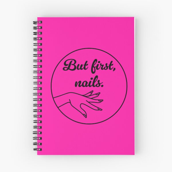 Item preview, But First, Nails - Black designed and sold by sillyjess.
