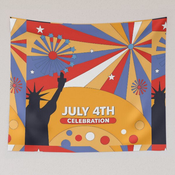Item preview, Fireworks and Festivities for Fourth of July designed and sold by ART ATTACK ZONE.