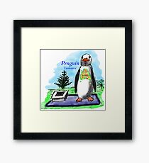 The town of Penguin, Tasmania Framed Print