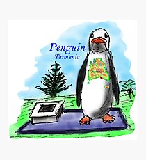 The town of Penguin, Tasmania Photographic Print