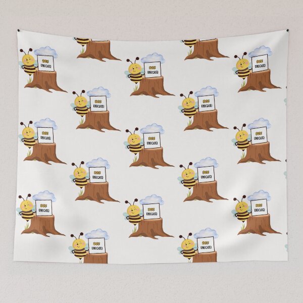Item preview, Bee Unique - Children's T-Shirt designed and sold by livingjoyfully.