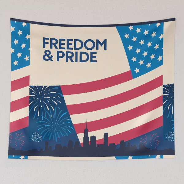 Item preview, Red, White, and Blue Holiday Extravaganza designed and sold by ART ATTACK ZONE.