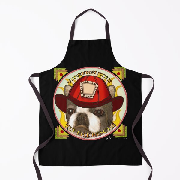 Item preview, Boston Terrier Firefighter designed and sold by artmuvz.