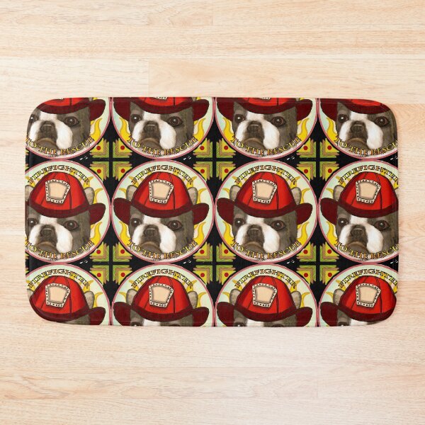 Item preview, Boston Terrier Firefighter  designed and sold by artmuvz.