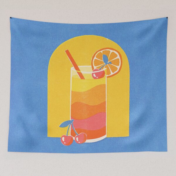 Item preview, Tequila Sunrise Riso designed and sold by Midnight Coffee.