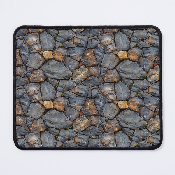Item preview, Textured Stone Wall with Orange Hues designed and sold by NTGUILTY.