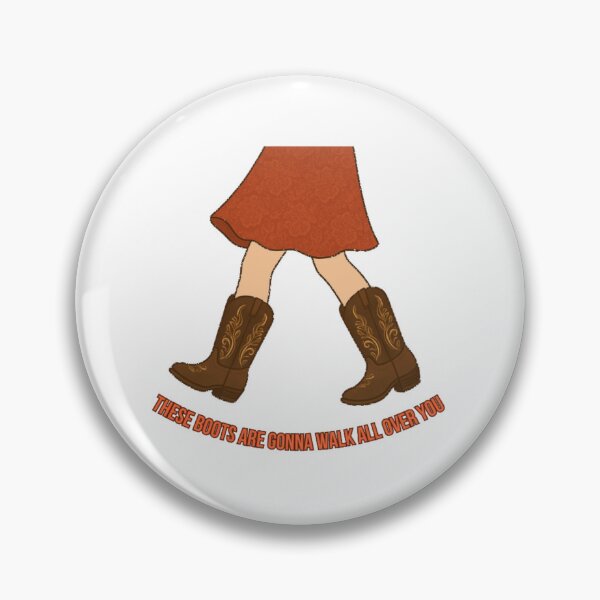 Item preview, Boots Were Made For Walking designed and sold by HerMoodBoard.