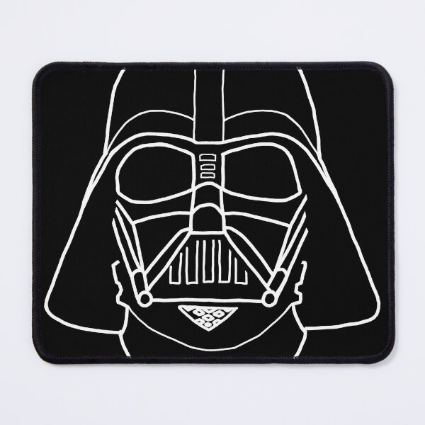 Item preview, Darth Vader White Print designed and sold by JurgenRichard.