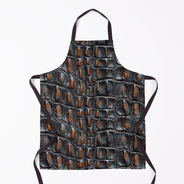 Item preview, Exotic Crocodile Skin Texture in Black and Orange designed and sold by NTGUILTY.