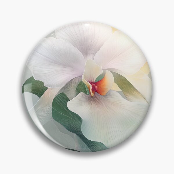 Item preview, Lunar Bloom: Art Deco Orchid's Embrace designed and sold by bloorose.