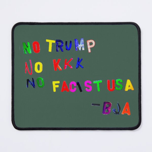 Item preview, No Facist USA (The Letters Series) designed and sold by GhostArtistArt.