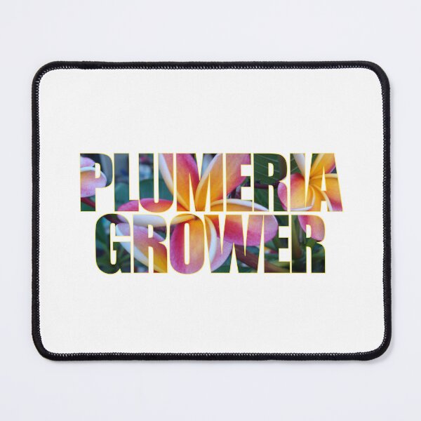 Item preview, Plumeria Grower Flower Picture In Text designed and sold by Diane Gotti.