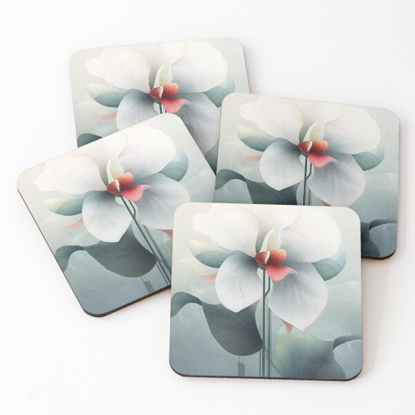 Item preview, Whispers of Deco: Lunar Orchid designed and sold by bloorose.