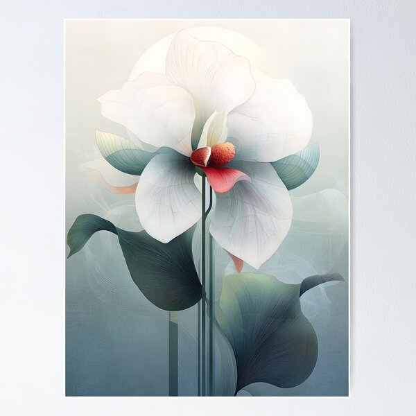 Item preview, Whispers of Deco: Lunar Orchid designed and sold by bloorose.