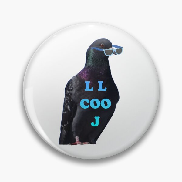 Item preview, LL Coo J Pigeon Sticker designed and sold by HouseflyWonders.
