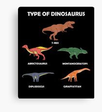 Dinosaurus Canvas Print