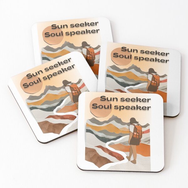 Item preview, Sun Seeker, Soul Speaker – Boho Spiritual Camper Design designed and sold by RoadNesters.