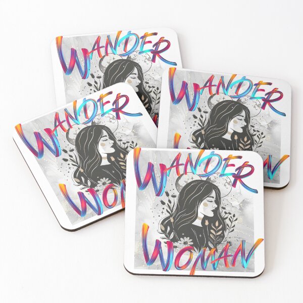 Item preview, Wander Woman – Empowered Female Traveler Design designed and sold by RoadNesters.
