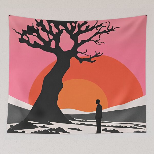 Item preview, Bleary Delineation of Vector Dusk designed and sold by AJSRPrints.