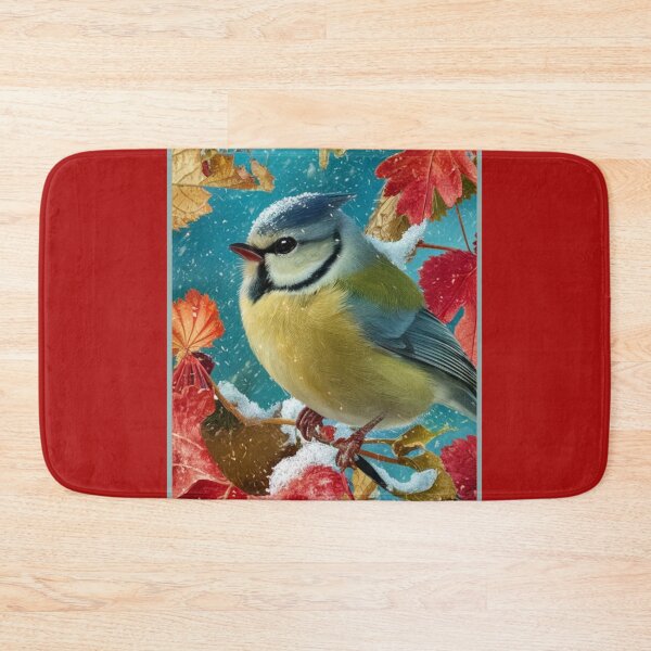 Item preview, Blue Bird in Snow designed and sold by RWCarpenter.