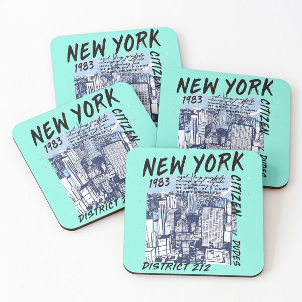 Item preview, new york city 1983 citizen dudes district 212  designed and sold by  Bride of the desert.
