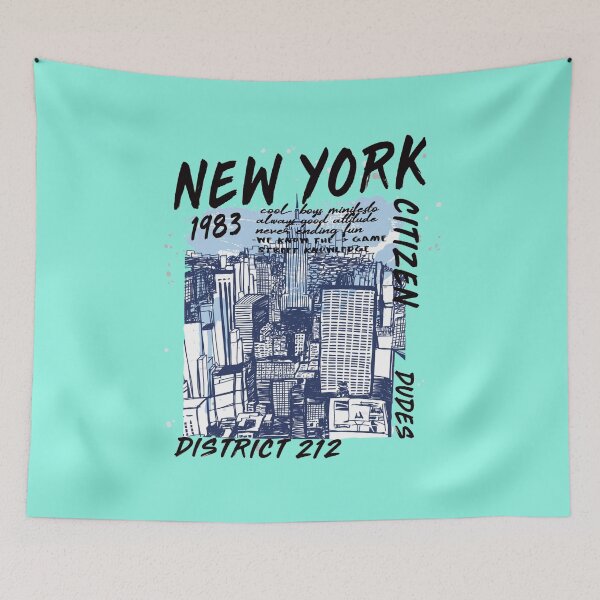Item preview, new york city 1983 citizen dudes district 212  designed and sold by  Bride of the desert.