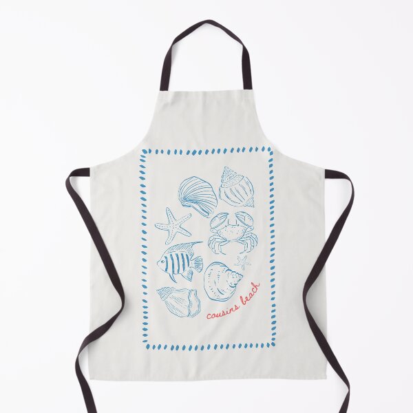 Item preview, cousins beach blue coastal print designed and sold by amyshira7.