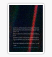 Pale Blue Dot - Voyager 1 ⛔ HQ quality Sticker