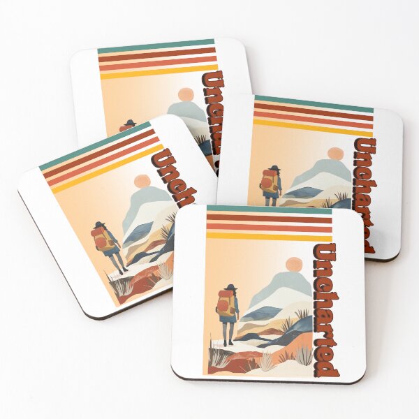 Item preview, Uncharted – Bold Adventure Quote for Travelers designed and sold by RoadNesters.