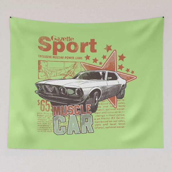 Item preview, gazette sport muscle car designed and sold by  Bride of the desert.