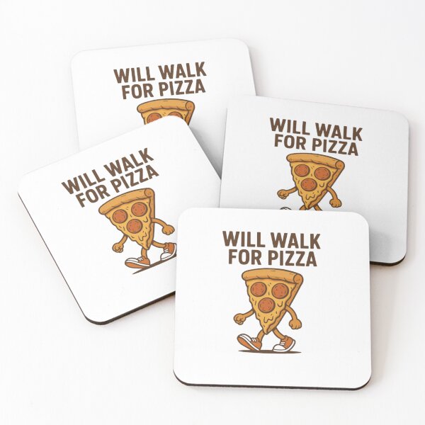 Item preview, Will Walk For Pizza designed and sold by GatesShop.