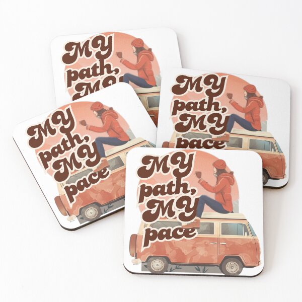 Item preview, My Path, My Pace – Empowering Solo Travel Quote designed and sold by RoadNesters.