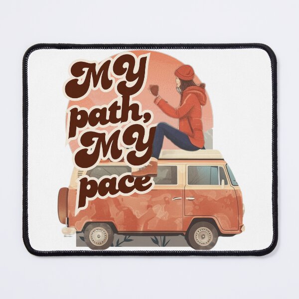 Item preview, My Path, My Pace – Empowering Solo Travel Quote designed and sold by RoadNesters.