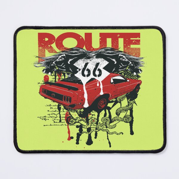 Item preview, route 66 red car designed and sold by Bride of the desert.