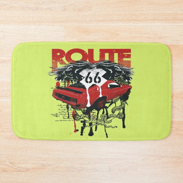 Item preview, route 66 red car designed and sold by  Bride of the desert.